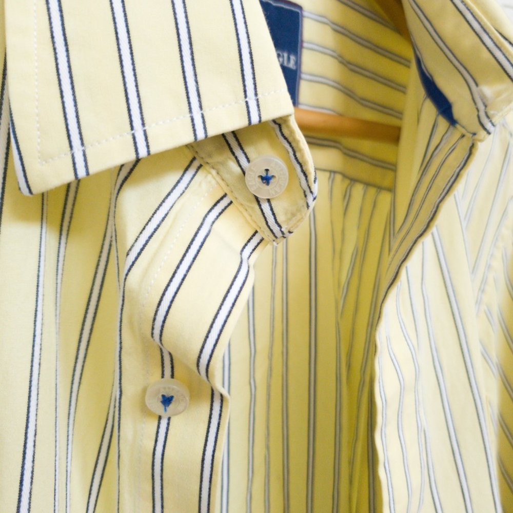 American Eagle Vintage Fit, Yellow Stripe Shirt XL